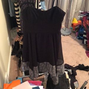 Black spaghetti strap dress other